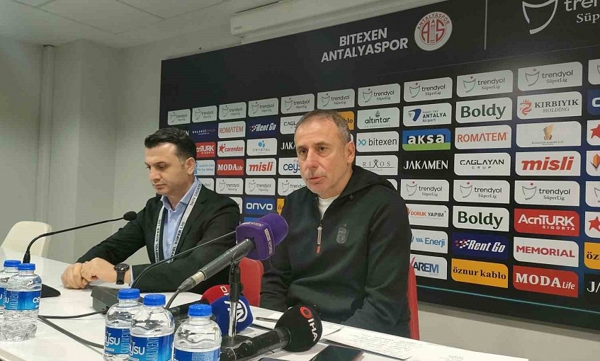 Abdullah Avcı: 'Trabzonspor 1 puana sevinmez'
