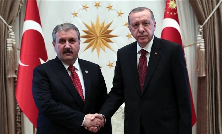 Cumhurbaşkanı Erdoğan, BBP Genel Başkanı Destici'yi kabul edecek