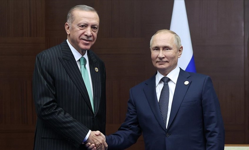 Cumhurbaşkanı Erdoğan, yarın Rusya Devlet Başkanı Putin ile Soçi'de görüşecek
