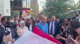 Cumhurbaşkanı Erdoğan’a New York’ta sevgi seli